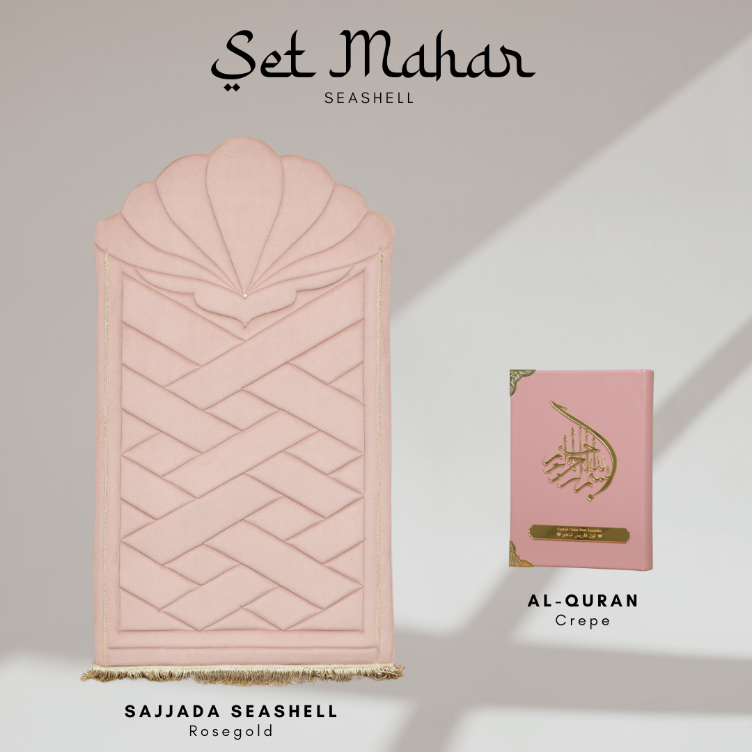SET MAHAR SEASHELL