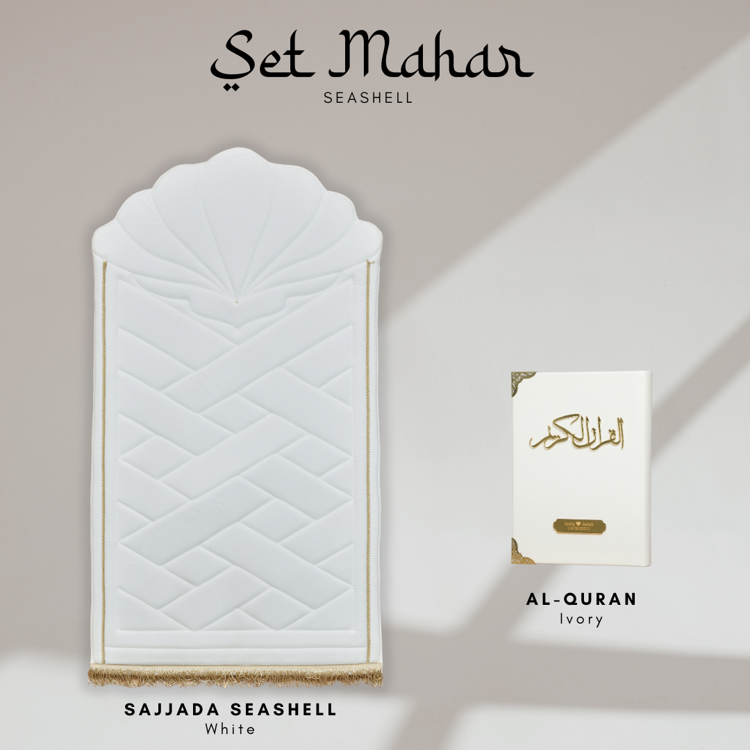SET MAHAR SEASHELL