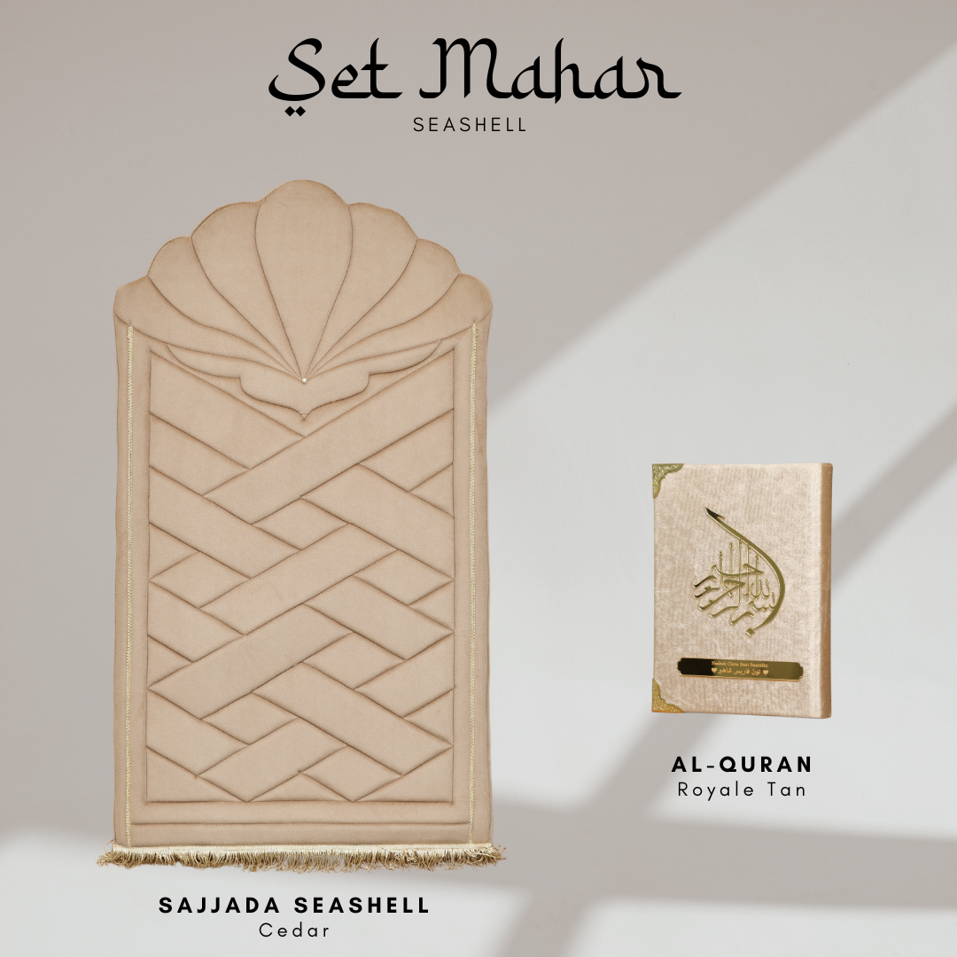 SET MAHAR SEASHELL