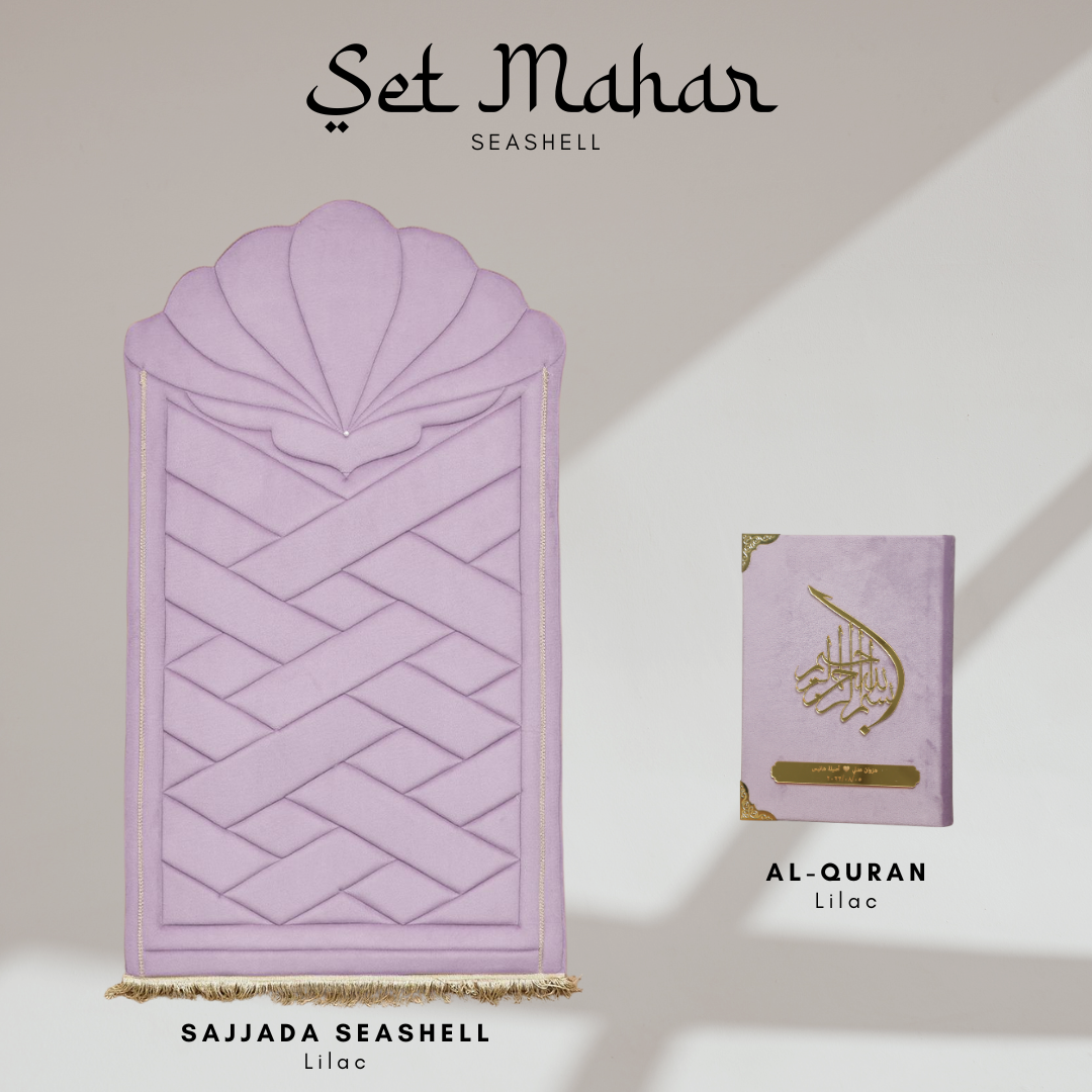 SET MAHAR SEASHELL